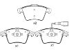 Brake Pad Set:7H0 698 151