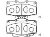 剎車(chē)片 Brake Pad Set:04465-60050