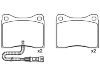 Brake Pad Set:1 637 873