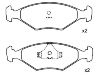 Brake Pad Set:305 698 151-5