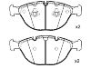 剎車片 Brake Pad Set:34 11 6 756 350