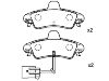 Bremsbelagsatz, Scheibenbremse Brake Pad Set:1 088 938