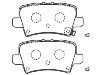 Bremsbelagsatz, Scheibenbremse Brake Pad Set:43022-SMG-E01