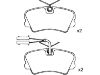 Plaquettes de frein Brake Pad Set:0060 750 413