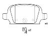 Brake Pad Set:16 05 965