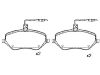 Bremsbelagsatz, Scheibenbremse Brake Pad Set:4252.94