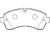 Bremsbelagsatz, Scheibenbremse Brake Pad Set:004 420 68 20