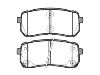 Bremsbelagsatz, Scheibenbremse Brake Pad Set:58302-3JA00