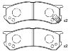 Bremsbelagsatz, Scheibenbremse Brake Pad Set:04491-97502-000