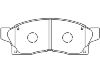 Bremsbelagsatz, Scheibenbremse Brake Pad Set:04491-17110