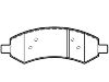 Pastillas de freno Brake Pad Set:5143350AB