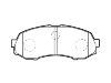 Pastillas de freno Brake Pad Set:04491-87506-000