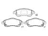 剎車片 Brake Pad Set:45022-SWW-G01