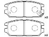 Pastillas de freno Brake Pad Set:MB857610